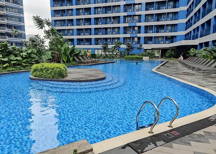 Apartment Stunning 2br In Air Residences Makati High Floor And Wfh With 300mbps Wifi